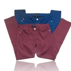 Celebrity Pink  Skinny Jeans sz 9/29 2 pair